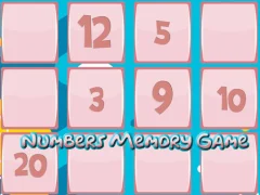 Joc Memory Game With Numbers en línia