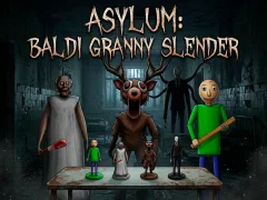 Joc Asylum: Baldi Granny Slender en línia