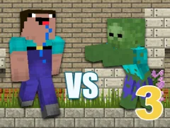 Joc Noob vs Zombies 3 en línia