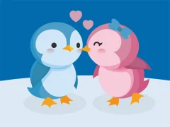 Joc Cute Penguin Puzzle en línia