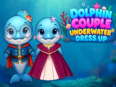 Joc Dolphin Couple Underwater Dress Up en línia