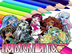 Joc Coloring Book for Monster High en línia
