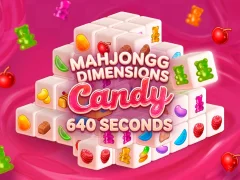 Joc Mahjongg Dimensions Candy 640 seconds en línia