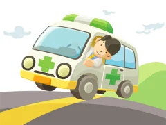 Joc Cartoon Ambulance en línia