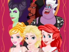 Joc Princess vs Villain Face Swap en línia