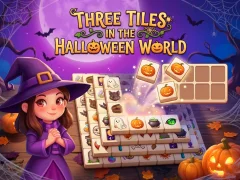 Joc The Three Tiles in the Halloween World en línia