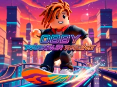 Joc Obby Parkour Racing en línia