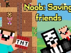 Joc Noob: Saving Friends en línia