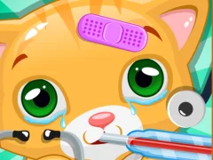 Joc Little Cat Doctor en línia