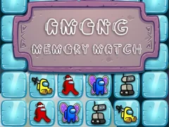 Joc Among Memory Match en línia