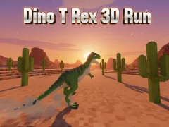 Joc Dino T Rex 3D Run en línia