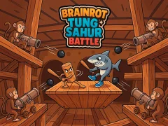 Joc Brainrot Tung Sahur Battle en línia