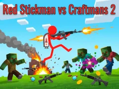 Joc Red Stickman Vs Craftmans 2 en línia
