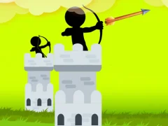 Joc Stickman Archer Castle en línia