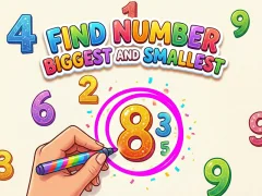 Joc Find Number Biggest and Smallest en línia