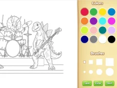 Joc Dinosaur Coloring Book For Kids en línia