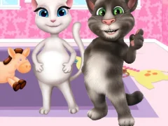 Joc Preganat Kitty Room Decor en línia