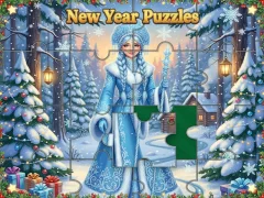 Joc New Year Puzzles en línia