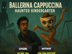 Joc Ballerina Cappuccina Haunted Kindergarten en línia