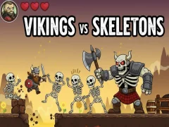 Joc Vikings Vs Skeletons en línia