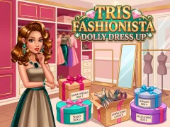 Joc Tris Fashionista Dolly Dress Up en línia