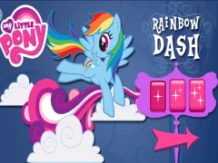 Joc Rainbow Dash's Cloud Bump en línia