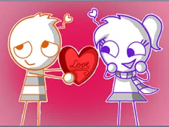 Joc Valentines Hidden Stars en línia