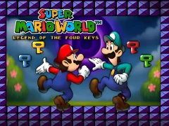 Joc Super Mario World Legend of the Four Keys en línia