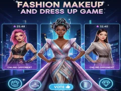 Joc Fashion Makeup And Dress Up Game en línia
