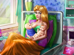 Joc Sleepy Princess Twins Birth en línia