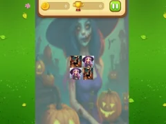 Joc Halloween Witch Memory Match en línia