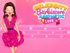Joc Celebrity BarbieCore Aesthetic Look en línia