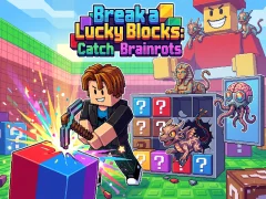 Joc Break a Lucky Blocks: Catch Brainrots en línia