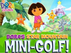 Joc Dora The explorer Dora's Star Mountain Mini-Golf en línia