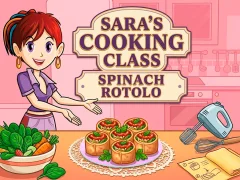Joc Sara’s Cooking Class Spinach Rotolo en línia