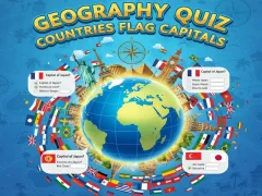 Joc Geography Quiz Countries Flag Capitals en línia