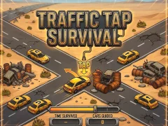 Joc Traffic Tap Survival en línia