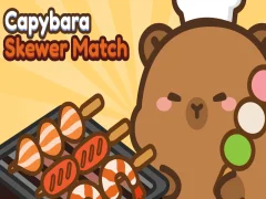 Joc Capybara Skewer Match en línia