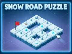 Joc Snow Road Puzzle en línia