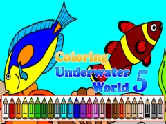 Joc Coloring Underwater World 5 en línia
