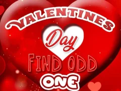 Joc Valentines Day Find Odd One en línia