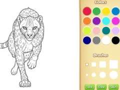 Joc Wild Animals Coloring Book en línia