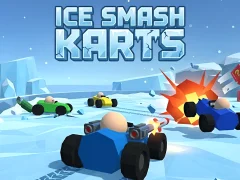 Joc Ice Smash Karts en línia