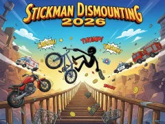 Joc Stickman Dismounting 2026 en línia
