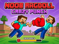 Joc Noob Ragdoll: Crazy Punch en línia