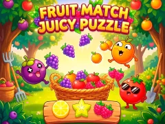Joc Fruit Match Juicy Puzzle en línia