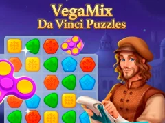 Joc VegaMix Da Vinci Puzzles en línia