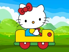 Joc Cute Kitty Car Jigsaw en línia