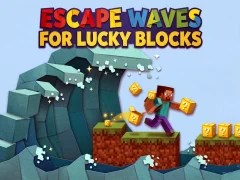 Joc Escape Waves for Lucky Blocks en línia
