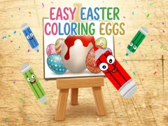 Joc Easy Easter Coloring Eggs en línia